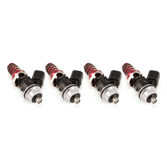 Injector Dynamics 1050cc Injectors - 00-05 Honda S2000 - 11mm (Red) Adaptors S2K Lower (Set of 4) - 1050.48.11.F20.4